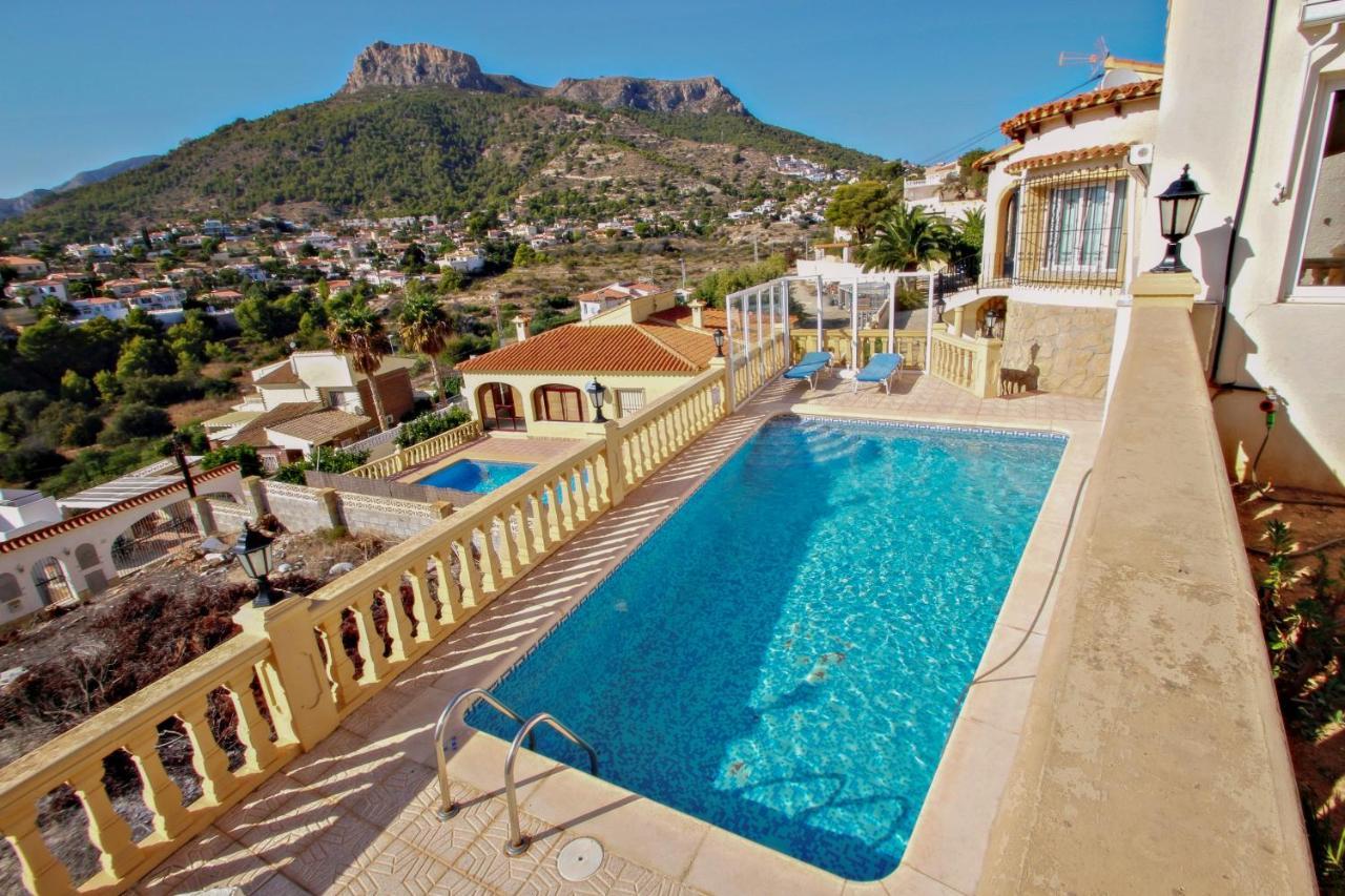 Tosal Julia - Sea View Villa With Private Pool In Calpe Kültér fotó