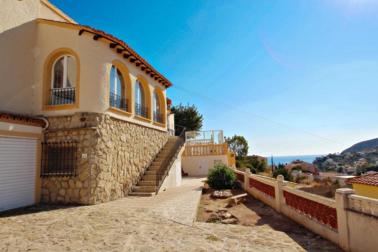 Tosal Julia - Sea View Villa With Private Pool In Calpe Kültér fotó