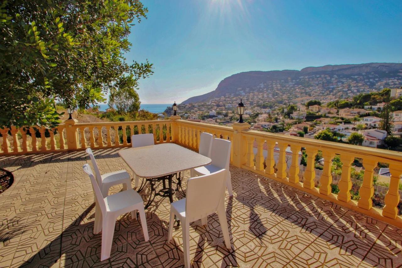 Tosal Julia - Sea View Villa With Private Pool In Calpe Kültér fotó